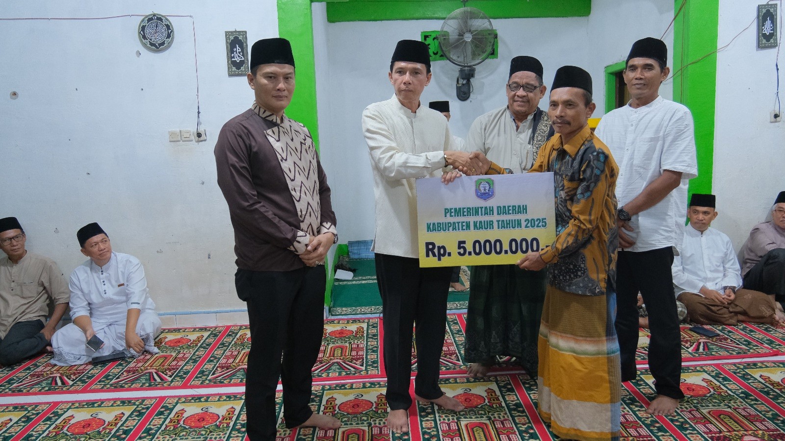 Safari Ramadhan 1446 H dimasjid Nurul Hidayah Desa Bandu Agung  Kecamatan Kaur Utara